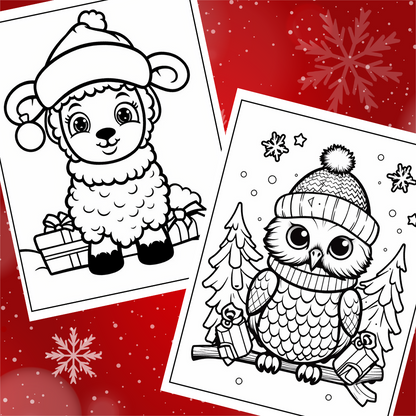 Holiday Magic Adventures Coloring Book