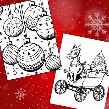 Holiday Magic Adventures Coloring Book