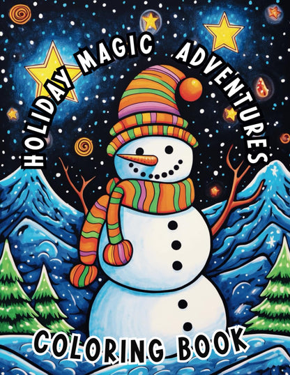 Holiday Magic Adventures Coloring Book