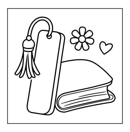 Bold and Easy Reading Nook Era Coloring Book