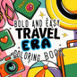 Bold and Easy Travel Era Coloring Book